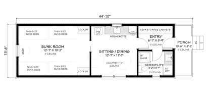 House Plan House Plan #17530 Drawing 1