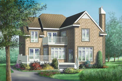 House Plan House Plan #17536 Front Elevation