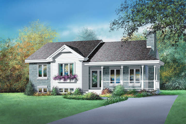 House Plan House Plan #17538 Front Elevation
