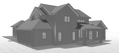 Modern House Plan #963-00142 Elevation Photo