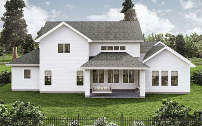 Modern House Plan #963-00142 Elevation Photo