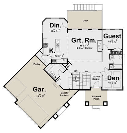 Main Floor for House Plan #963-00143