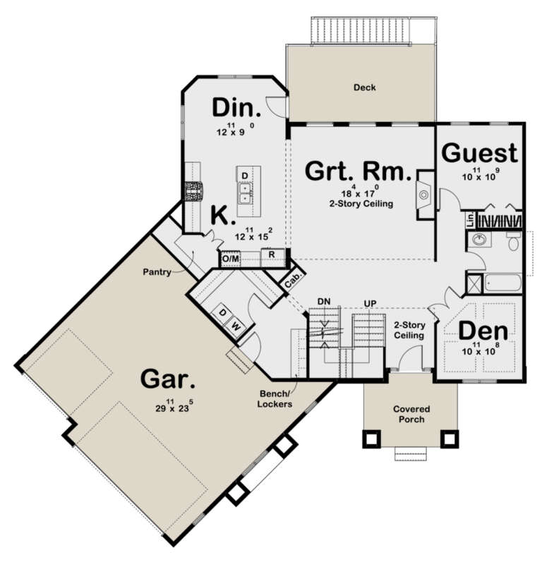House Plan House Plan #17543 Drawing 1