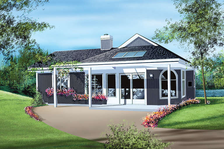 House Plan House Plan #17557 Front Elevation