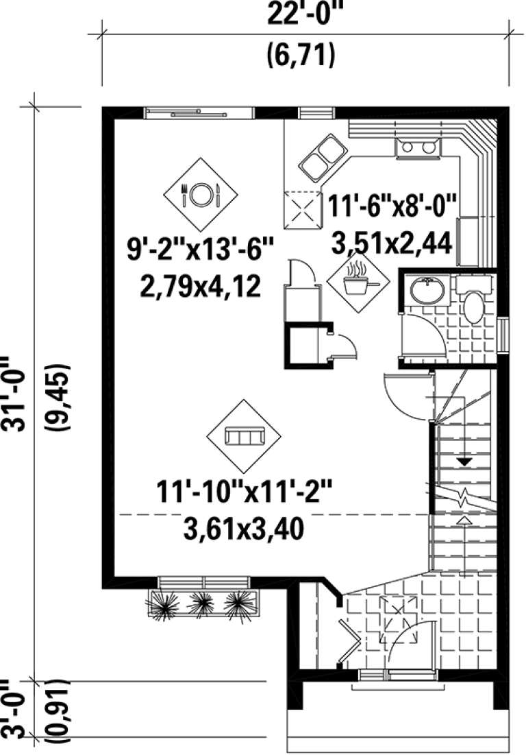 House Plan House Plan #17563 Drawing 1