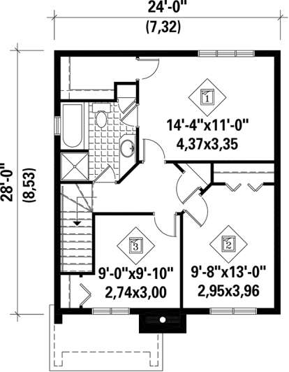 House Plan House Plan #17567 Drawing 2