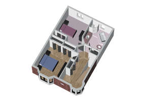Narrow Lot House Plan #6146-00152 Additional Photo