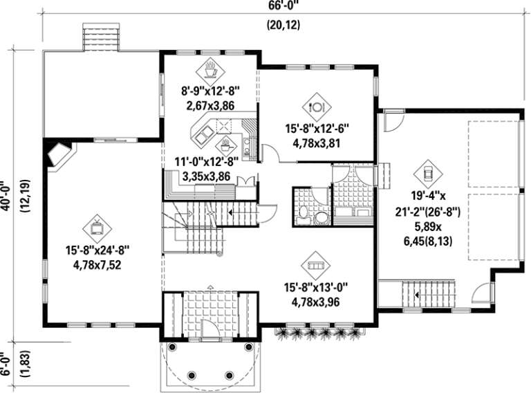 House Plan House Plan #17575 Drawing 1