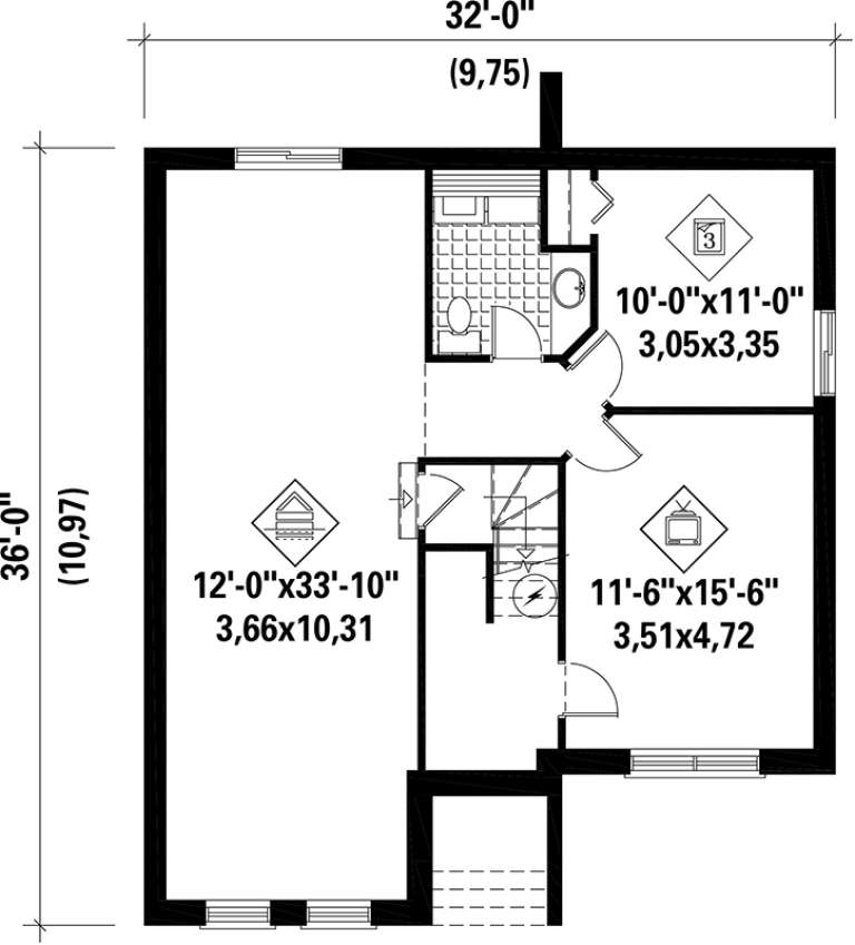 House Plan House Plan #17576 Drawing 2