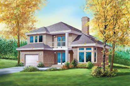 3 Bed, 1 Bath, 2085 Square Foot House Plan - #6146-00162