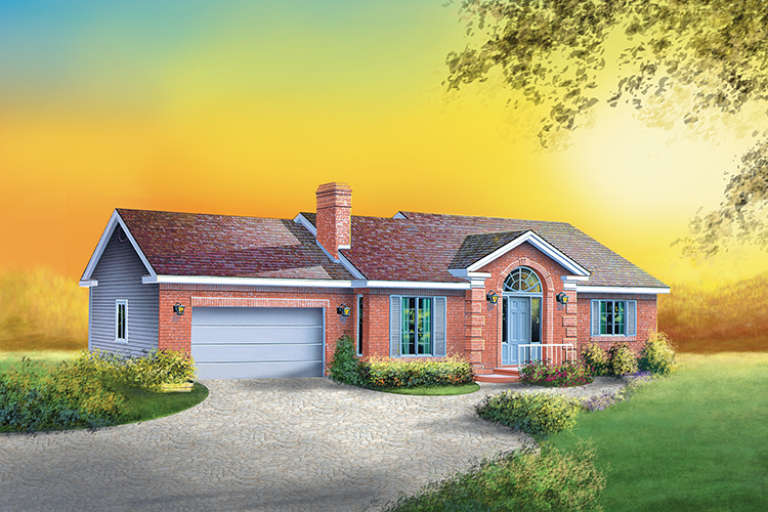 House Plan House Plan #17588 Front Elevation