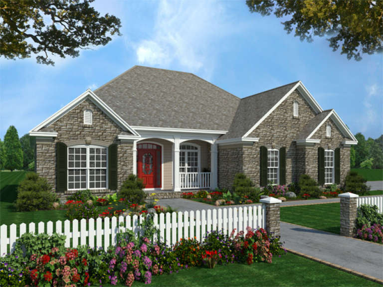 House Plan House Plan #17589 Front Elevation