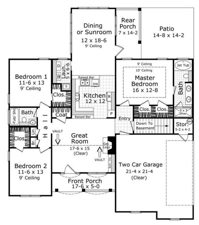 House Plan House Plan #17589 Drawing 1