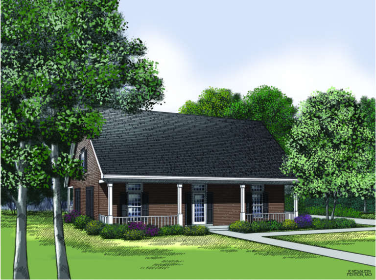 House Plan House Plan #1759 Front Elevation