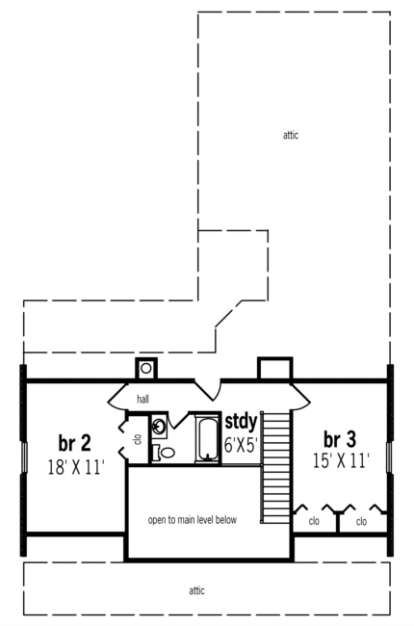 Floorplan 2 for House Plan #048-00093
