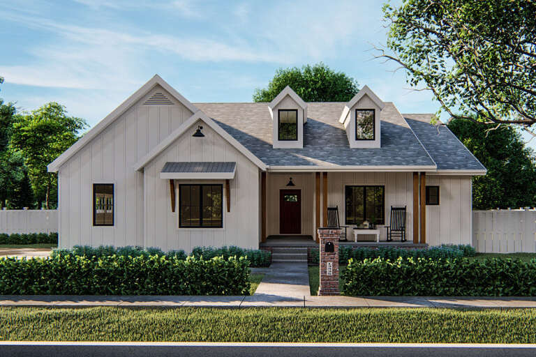 House Plan House Plan #17590 Front Elevation 
