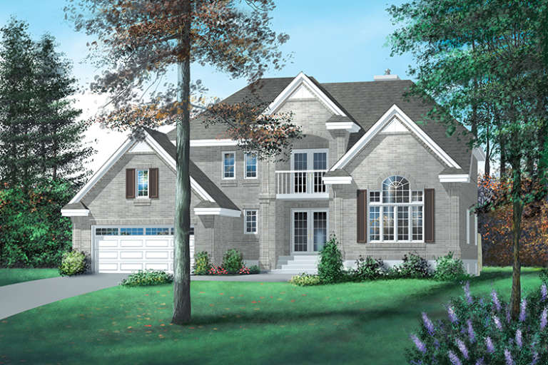 House Plan House Plan #17592 Front Elevation