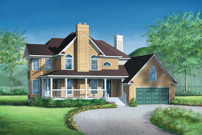 House Plan House Plan #17595 Front Elevation