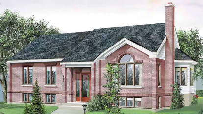House Plan House Plan #17596 Front Elevation