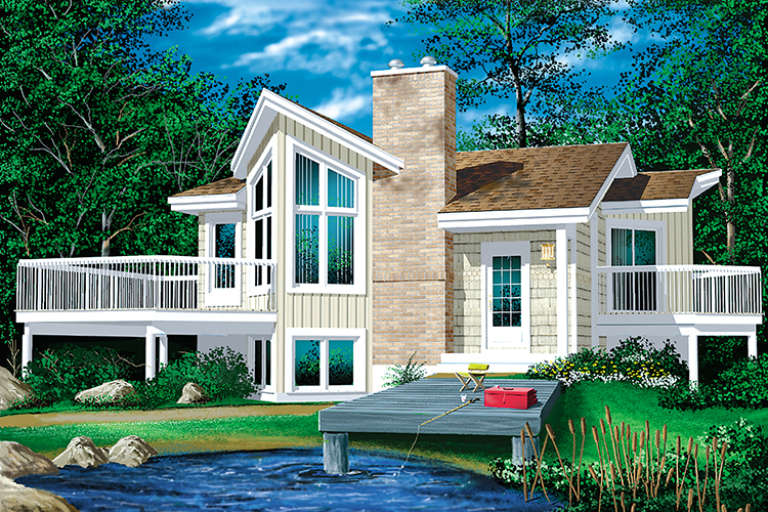 House Plan House Plan #17599 Front Elevation