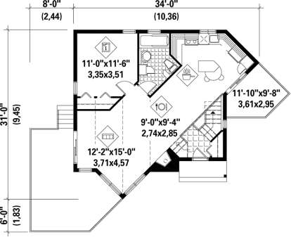House Plan House Plan #17599 Drawing 1