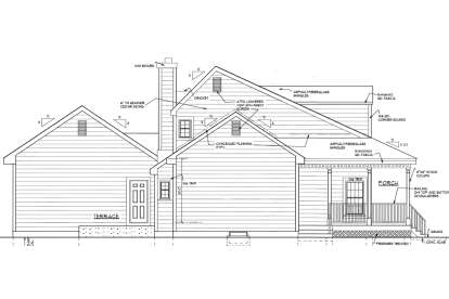 Country House Plan #033-00018 Elevation Photo