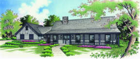 Country House Plan #048-00094 Elevation Photo