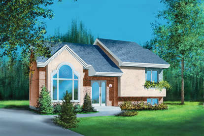 House Plan House Plan #17600 Front Elevation