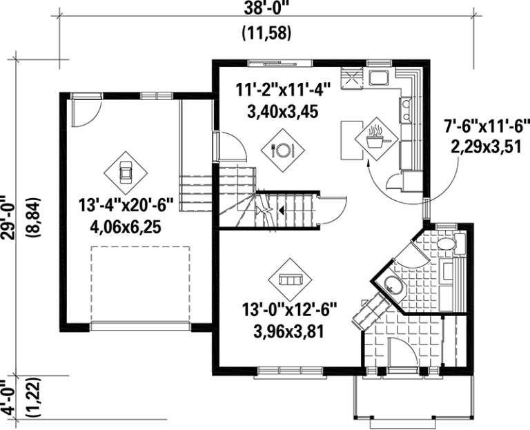 House Plan House Plan #17603 Drawing 1
