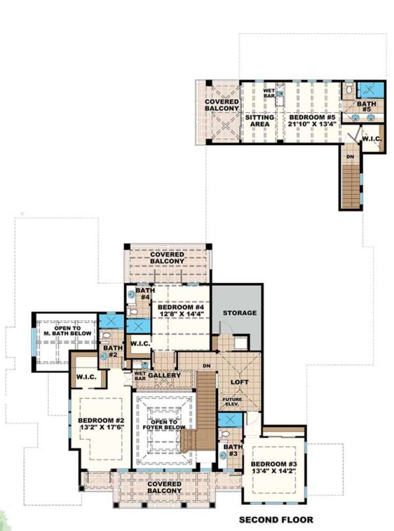 House Plan House Plan #17609 Drawing 2