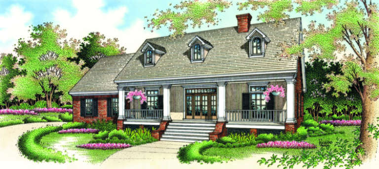 House Plan House Plan #1761 Front Elevation