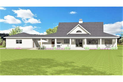 Country House Plan #3125-00006 Elevation Photo