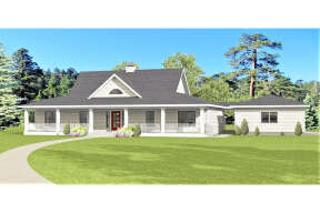 Country House Plan #3125-00006 Elevation Photo