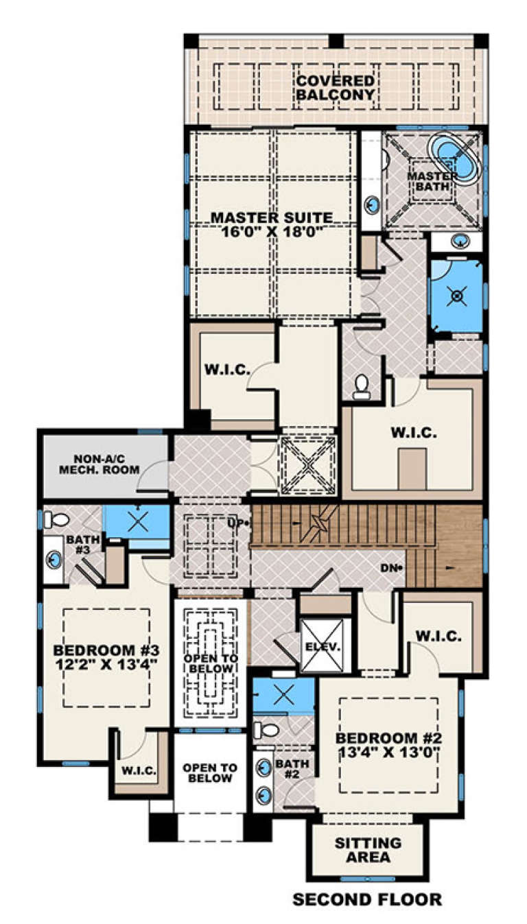 House Plan House Plan #17616 Drawing 2