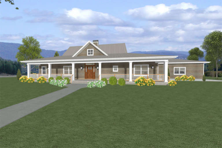 House Plan House Plan #17618 Front Elevation