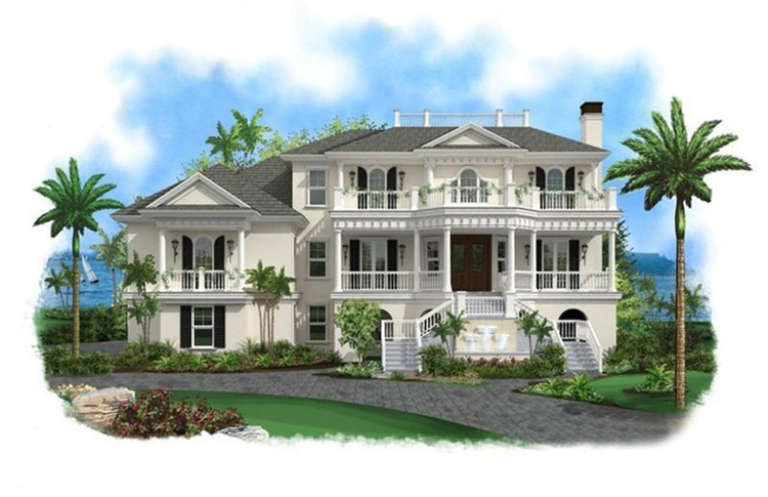 House Plan House Plan #17623 Front Elevation