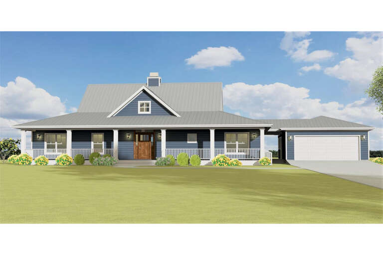 House Plan House Plan #17626 Front Elevation 