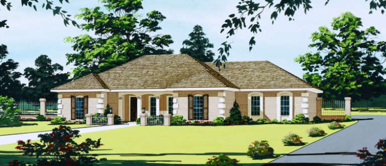 House Plan House Plan #1763 Front Elevation