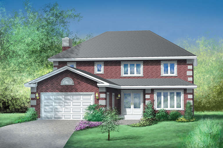 House Plan House Plan #17636 Front Elevation