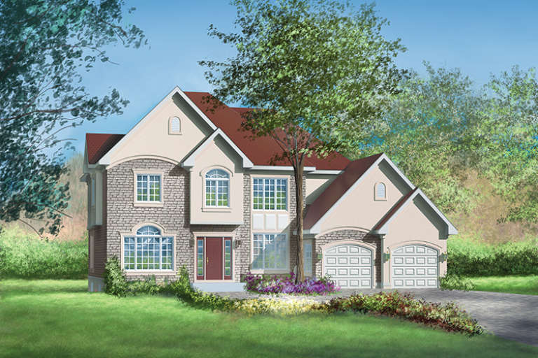 House Plan House Plan #17637 Front Elevation