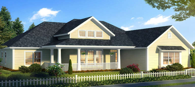House Plan House Plan #17651 Front Elevation