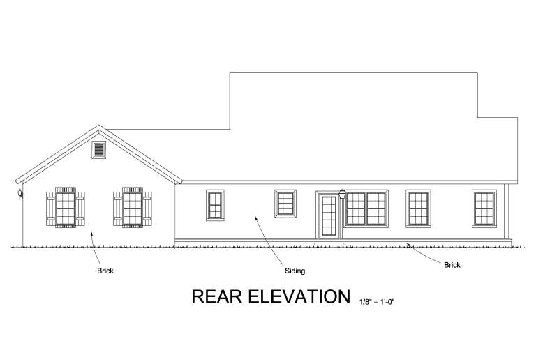 Cottage House Plan #4848-00341 Elevation Photo