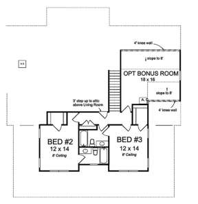 Floorplan 2 for House Plan #4848-00342