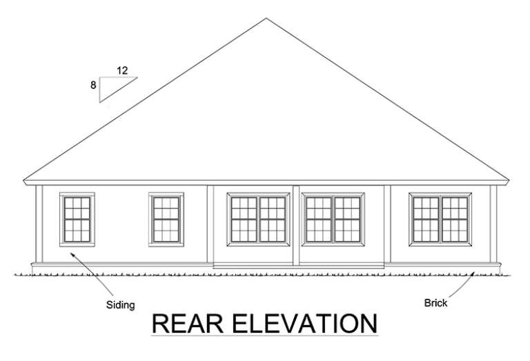 Country House Plan #4848-00344 Elevation Photo