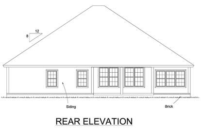 Craftsman House Plan #4848-00345 Elevation Photo