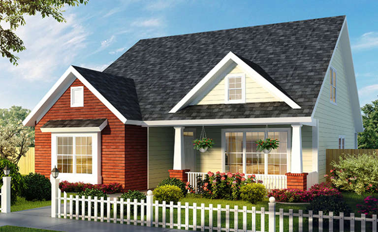 Craftsman House Plan #4848-00346 Elevation Photo