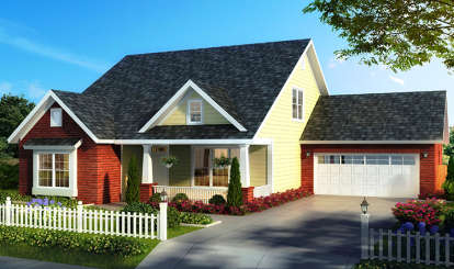 House Plan House Plan #17658 Front Elevation