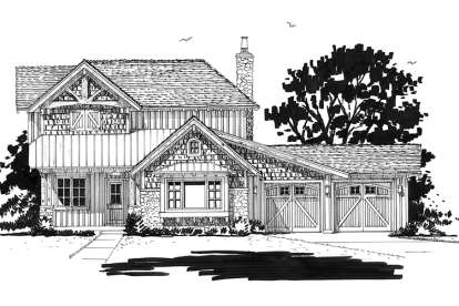 Mountain Rustic House Plan #1907-00027 Additional Photo