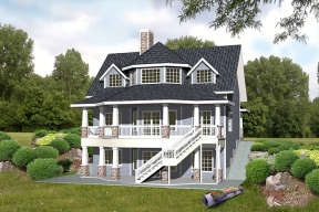 Northwest House Plan #039-00626 Elevation Photo