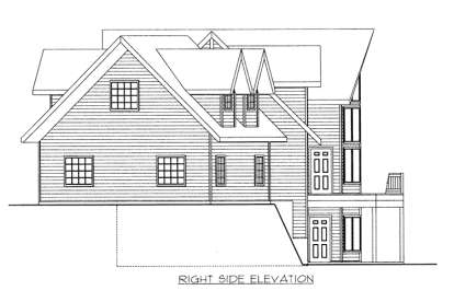 Mountain House Plan #039-00627 Elevation Photo